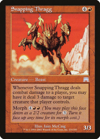Snapping Thragg [Onslaught] | Eastridge Sports Cards & Games
