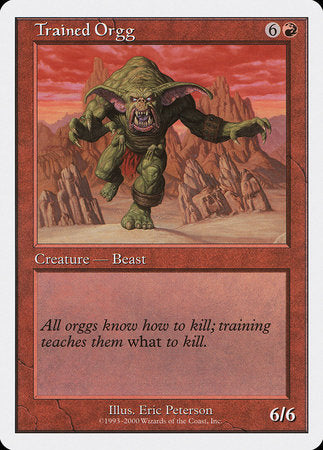 Trained Orgg [Starter 2000] | Eastridge Sports Cards & Games