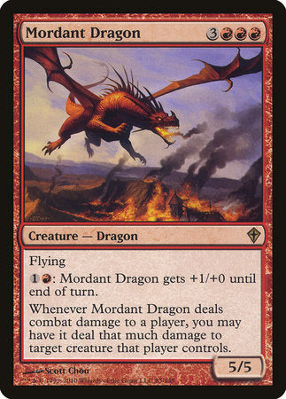 Mordant Dragon [Worldwake] | Eastridge Sports Cards & Games