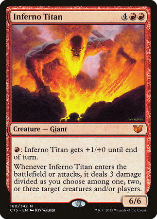 Inferno Titan [Commander 2015] | Eastridge Sports Cards & Games