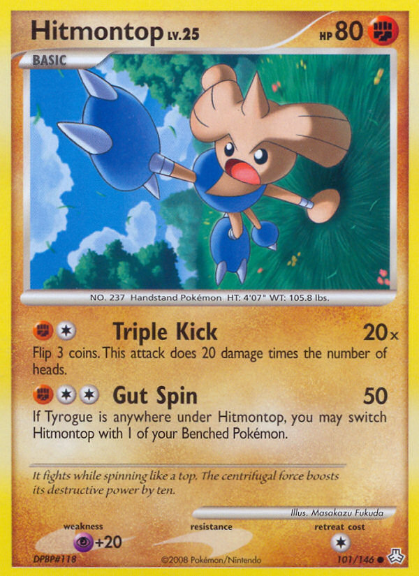 Hitmontop (101/146) [Diamond & Pearl: Legends Awakened] | Eastridge Sports Cards & Games