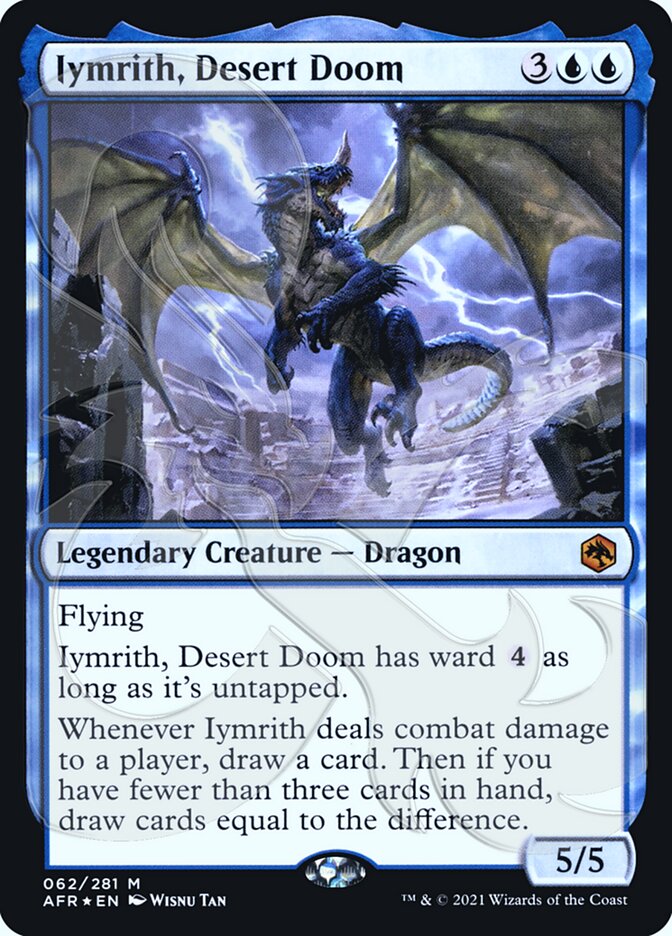 Iymrith, Desert Doom (Ampersand Promo) [Dungeons & Dragons: Adventures in the Forgotten Realms Promos] | Eastridge Sports Cards & Games
