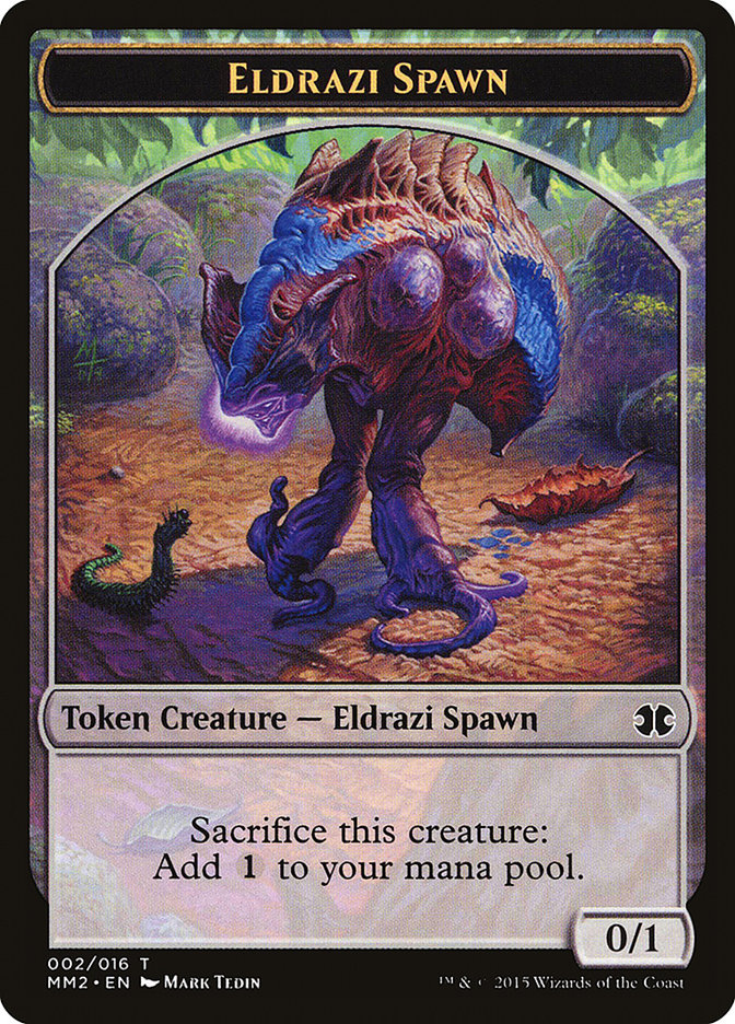 Eldrazi Spawn (002/016) [Modern Masters 2015 Tokens] | Eastridge Sports Cards & Games