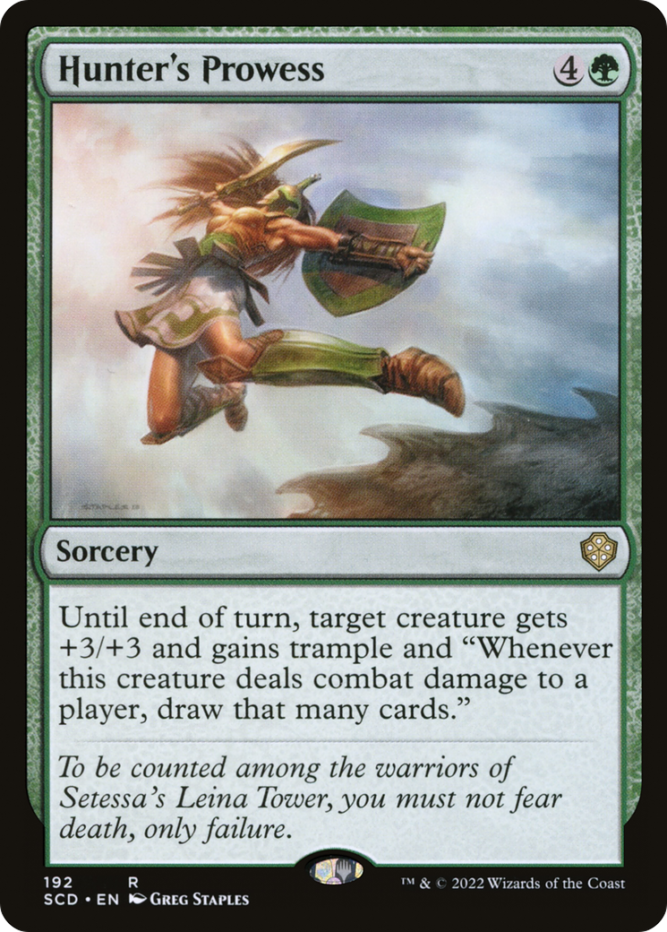 Hunter's Prowess [Starter Commander Decks] | Eastridge Sports Cards & Games
