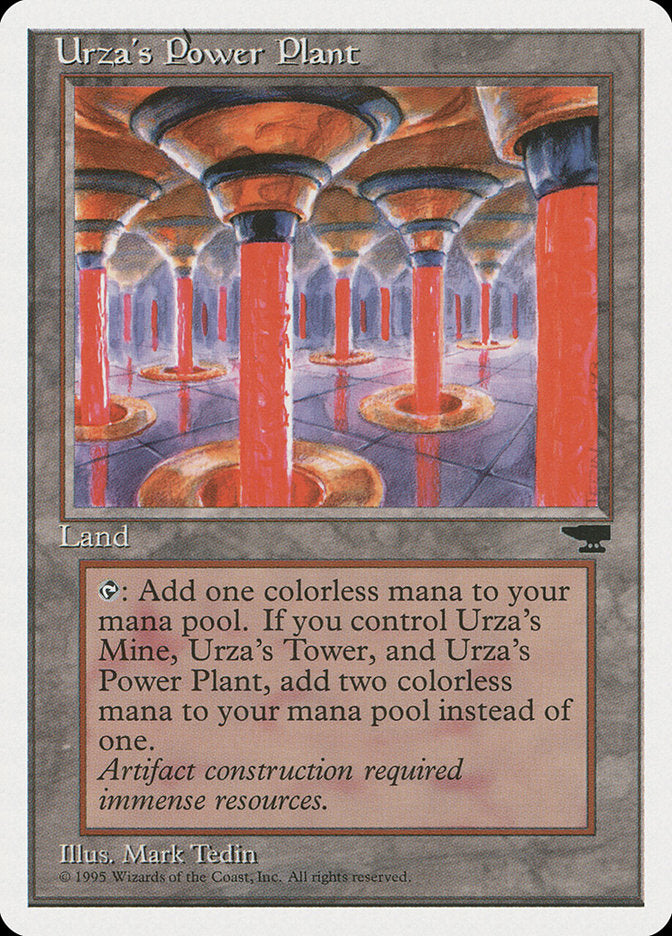 Urza's Power Plant (Red Columns) [Chronicles] | Eastridge Sports Cards & Games