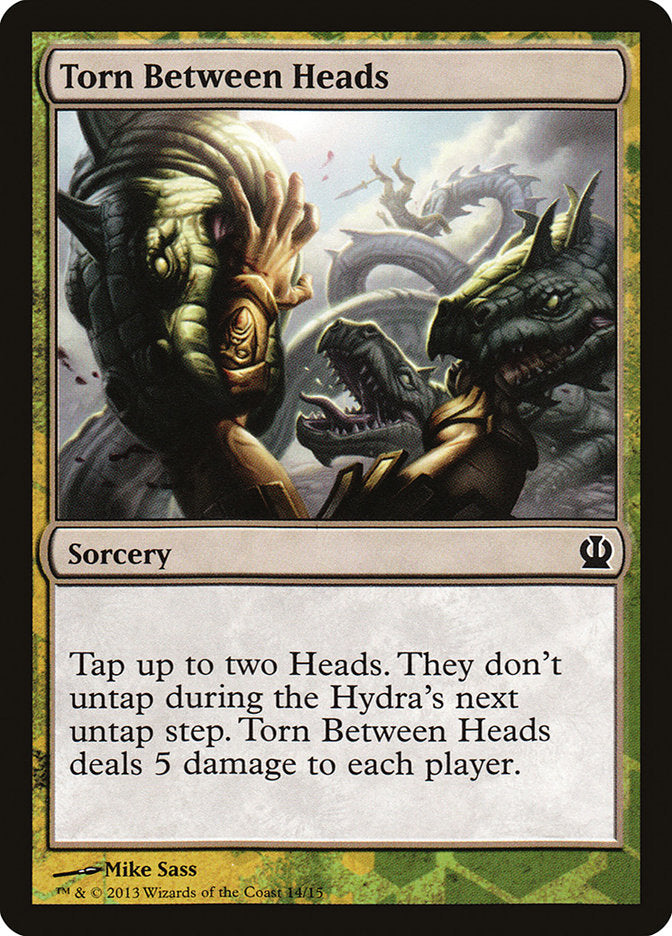 Torn Between Heads [Theros Face the Hydra] | Eastridge Sports Cards & Games