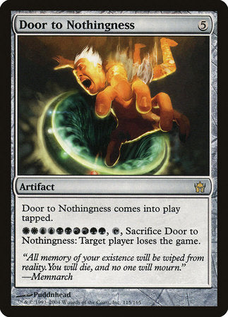 Door to Nothingness [Fifth Dawn] | Eastridge Sports Cards & Games