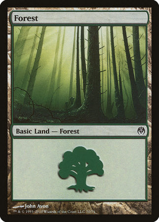 Forest (70) [Duel Decks: Phyrexia vs. the Coalition] | Eastridge Sports Cards & Games