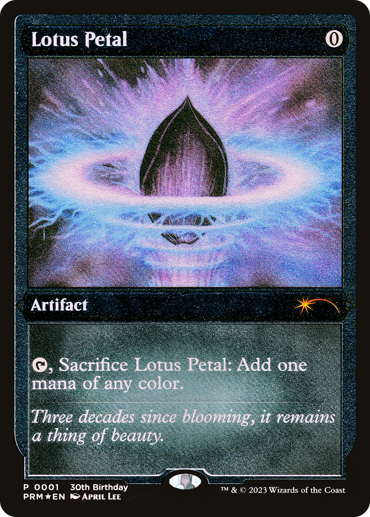 Lotus Petal (Foil Etched) [30th Anniversary Promos] | Eastridge Sports Cards & Games