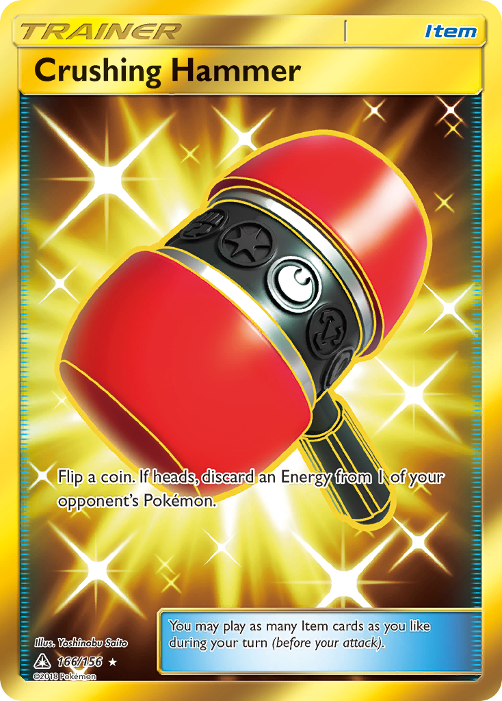 Crushing Hammer (166/156) [Sun & Moon: Ultra Prism] | Eastridge Sports Cards & Games