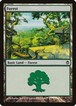 Forest (38) [Duel Decks: Ajani vs. Nicol Bolas] | Eastridge Sports Cards & Games