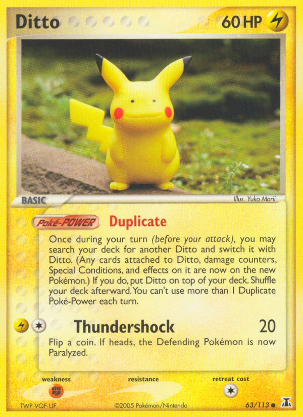 Ditto (63/113) [EX: Delta Species] | Eastridge Sports Cards & Games