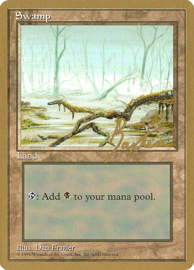 Swamp (gb372) (George Baxter) [Pro Tour Collector Set] | Eastridge Sports Cards & Games