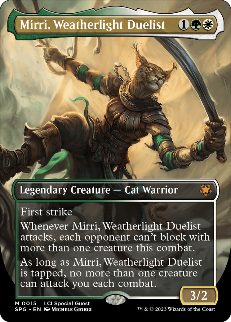 Mirri, Weatherlight Duelist (Borderless) [The Lost Caverns of Ixalan Special Guests] | Eastridge Sports Cards & Games