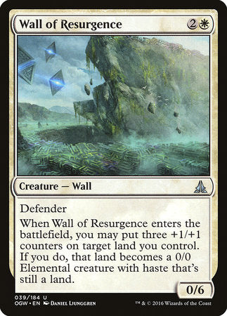 Wall of Resurgence [Oath of the Gatewatch] | Eastridge Sports Cards & Games