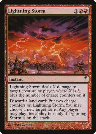 Lightning Storm [Coldsnap] | Eastridge Sports Cards & Games