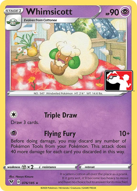 Whimsicott (076/185) [Prize Pack Series One] | Eastridge Sports Cards & Games