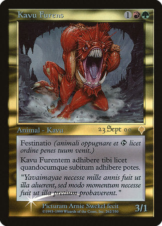 Raging Kavu (Latin) [Prerelease Events] | Eastridge Sports Cards & Games