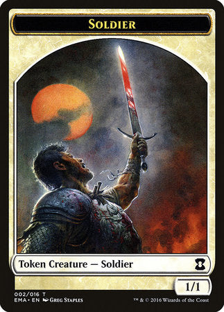 Soldier Token [Eternal Masters Tokens] | Eastridge Sports Cards & Games