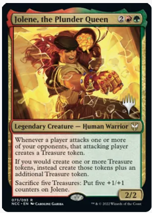 Jolene, the Plunder Queen (Promo Pack) [Streets of New Capenna Commander Promos] | Eastridge Sports Cards & Games