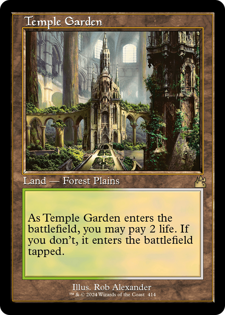 Temple Garden (Retro) [Ravnica Remastered] | Eastridge Sports Cards & Games