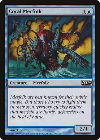 Coral Merfolk [Magic 2012] | Eastridge Sports Cards & Games