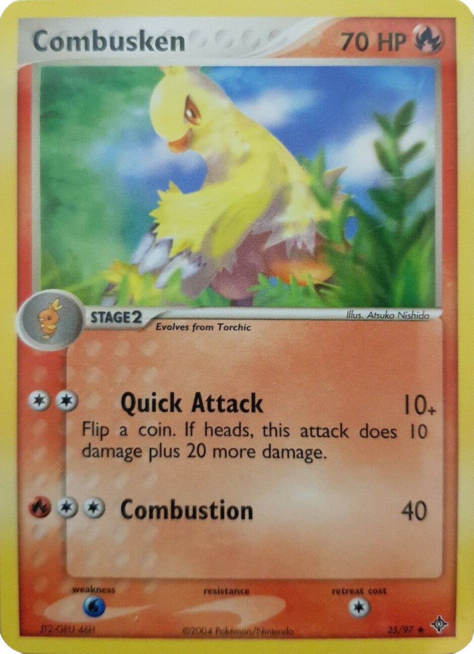 Combusken (25/97) [EX: Battle Stadium] | Eastridge Sports Cards & Games