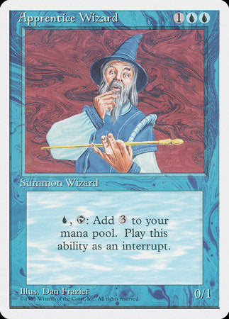 Apprentice Wizard [Fourth Edition] | Eastridge Sports Cards & Games