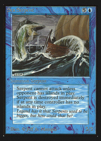 Sea Serpent (IE) [Intl. Collectors’ Edition] | Eastridge Sports Cards & Games