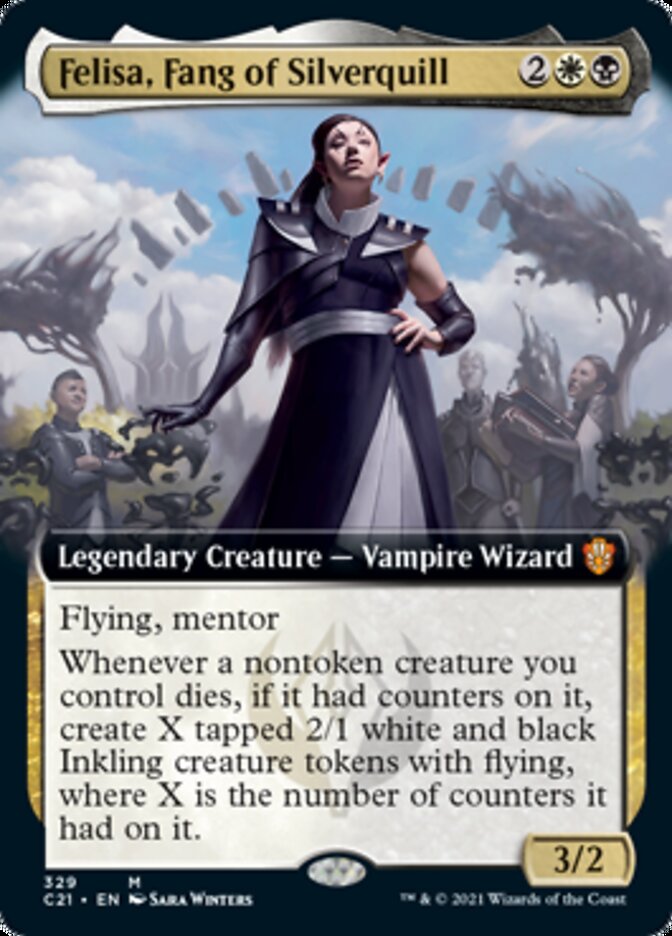 Felisa, Fang of Silverquill (Extended) [Commander 2021] | Eastridge Sports Cards & Games