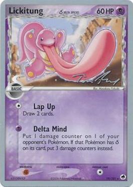 Lickitung (19/101) (Delta Species) (Legendary Ascent - Tom Roos) [World Championships 2007] | Eastridge Sports Cards & Games