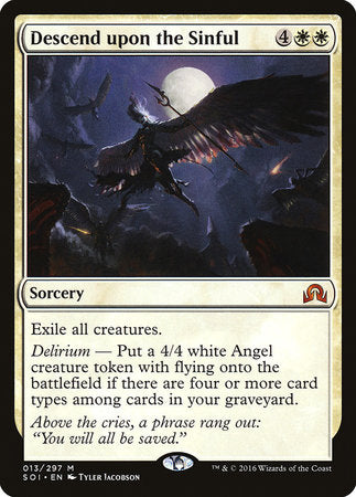 Descend upon the Sinful [Shadows over Innistrad] | Eastridge Sports Cards & Games