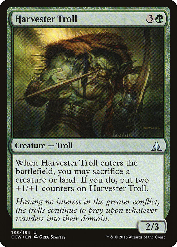 Harvester Troll [Oath of the Gatewatch] | Eastridge Sports Cards & Games
