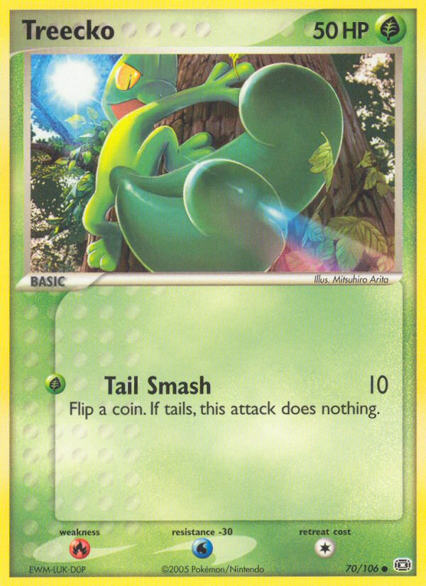 Treecko (70/106) [EX: Emerald] | Eastridge Sports Cards & Games