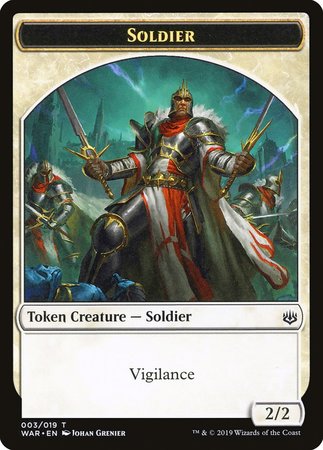 Soldier Token [War of the Spark Tokens] | Eastridge Sports Cards & Games