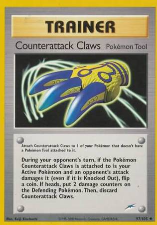 Counterattack Claws (97/105) [Neo Destiny Unlimited] | Eastridge Sports Cards & Games