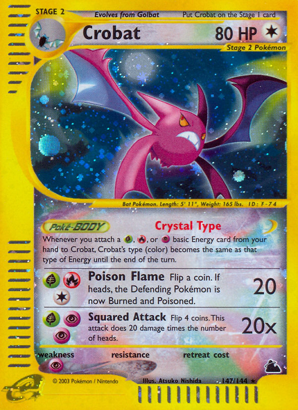 Crobat (147/144) [Skyridge] | Eastridge Sports Cards & Games