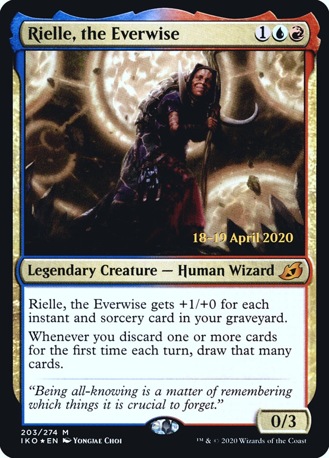 Rielle, the Everwise  [Ikoria: Lair of Behemoths Prerelease Promos] | Eastridge Sports Cards & Games