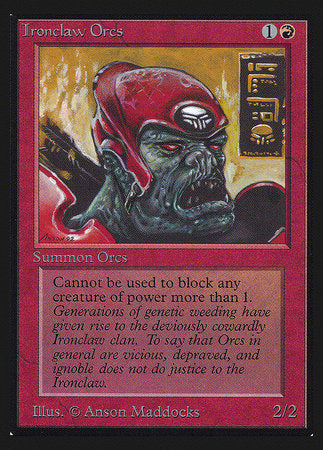 Ironclaw Orcs (IE) [Intl. Collectors’ Edition] | Eastridge Sports Cards & Games