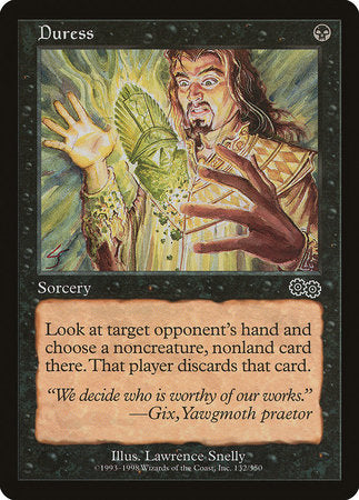 Duress [Urza's Saga] | Eastridge Sports Cards & Games