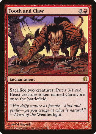 Tooth and Claw [Commander 2013] | Eastridge Sports Cards & Games