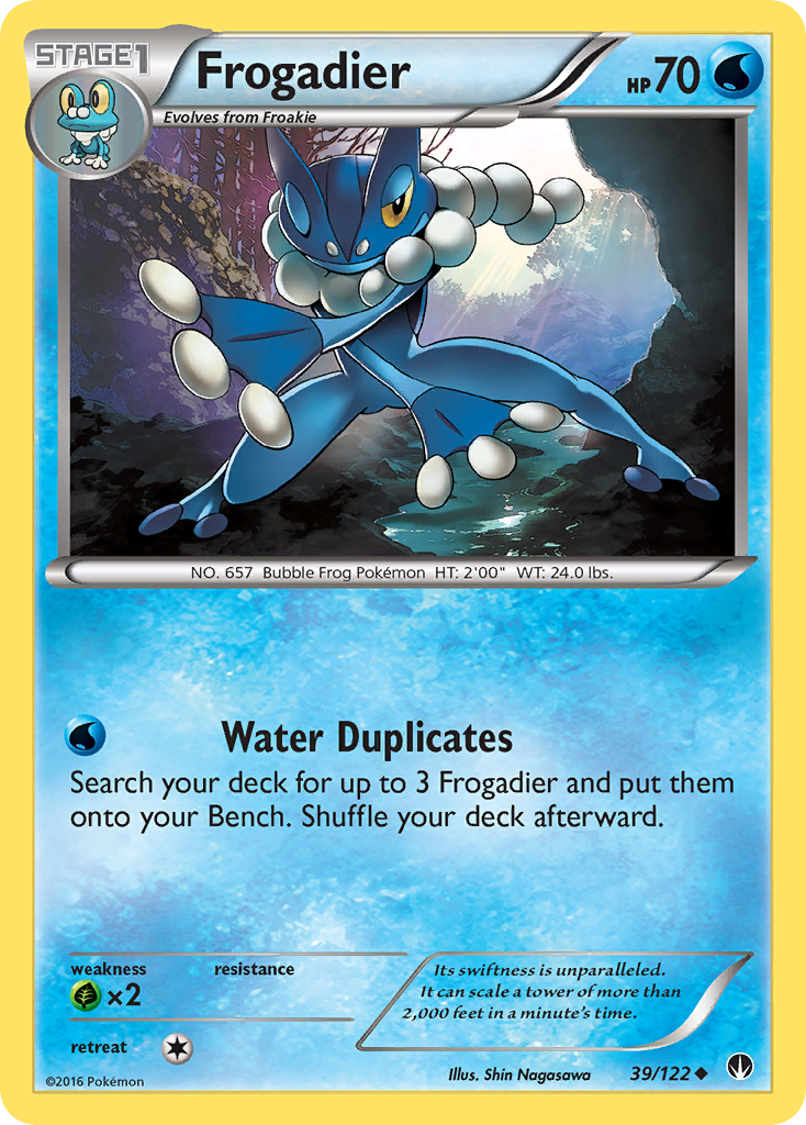 Frogadier (39/122) [XY: BREAKpoint] | Eastridge Sports Cards & Games
