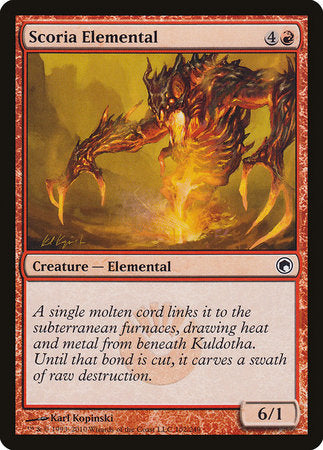 Scoria Elemental [Scars of Mirrodin] | Eastridge Sports Cards & Games