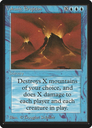 Volcanic Eruption [Limited Edition Beta] | Eastridge Sports Cards & Games