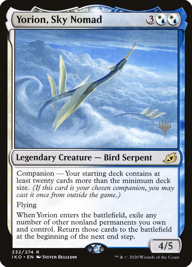 Yorion, Sky Nomad (Promo Pack) [Ikoria: Lair of Behemoths Promos] | Eastridge Sports Cards & Games