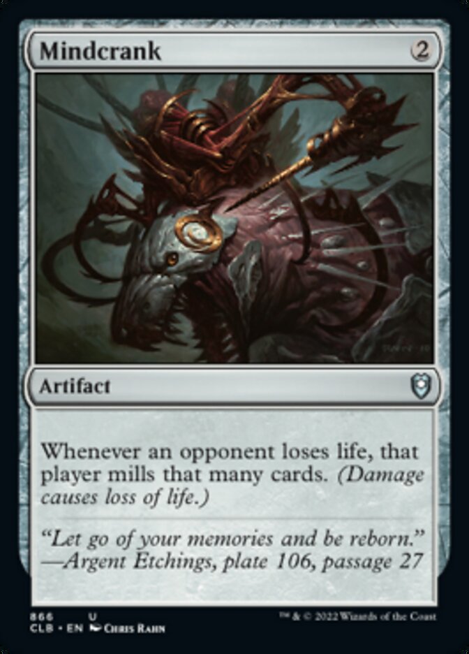 Mindcrank [Commander Legends: Battle for Baldur's Gate] | Eastridge Sports Cards & Games