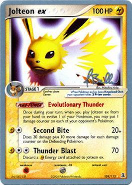 Jolteon ex (109/113) (Eeveelutions - Jimmy Ballard) [World Championships 2006] | Eastridge Sports Cards & Games