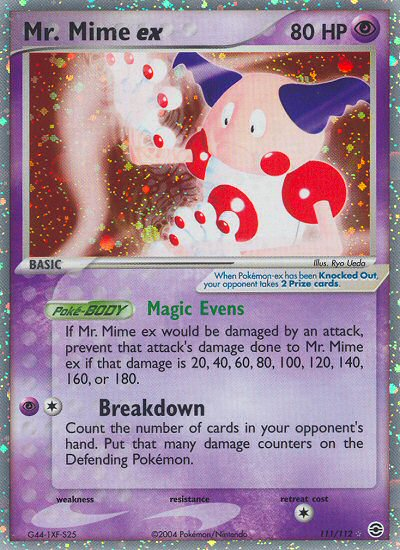 Mr. Mime ex (111/112) [EX: FireRed & LeafGreen] | Eastridge Sports Cards & Games