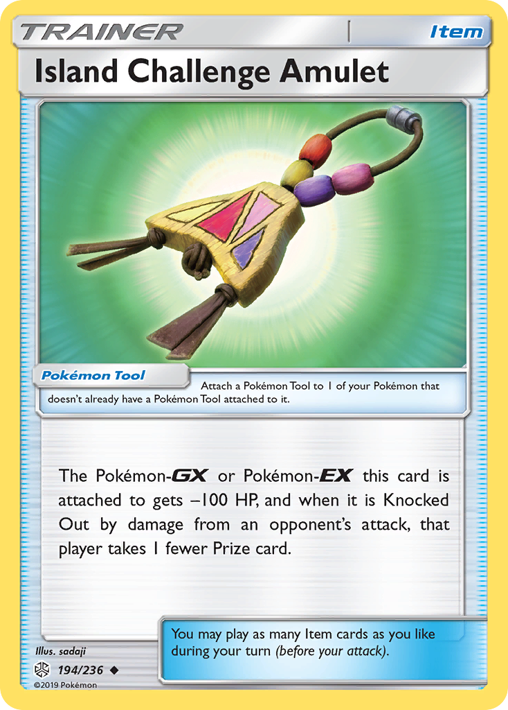 Island Challenge Amulet (194/236) [Sun & Moon: Cosmic Eclipse] | Eastridge Sports Cards & Games