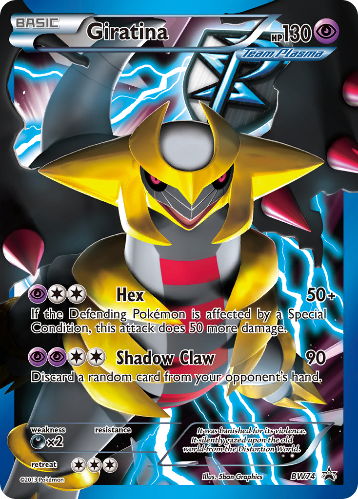 Giratina (BW74) [Black & White: Black Star Promos] | Eastridge Sports Cards & Games